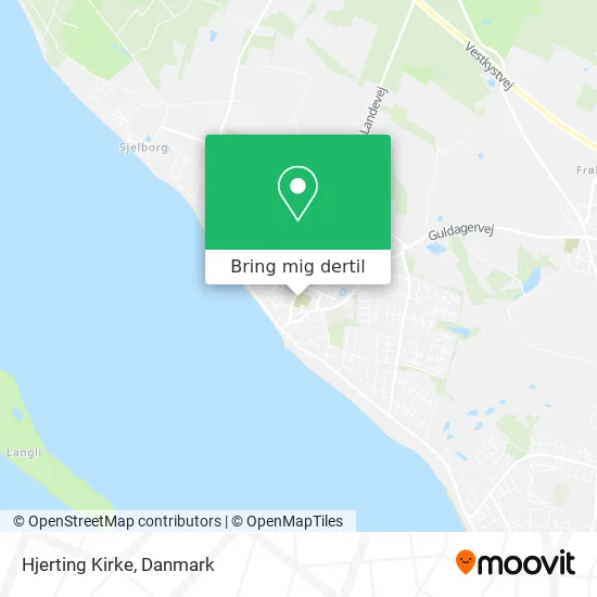 Hjerting Kirke kort
