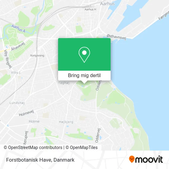 Forstbotanisk Have kort