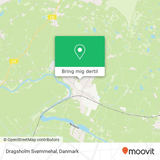 Dragsholm Svømmehal kort