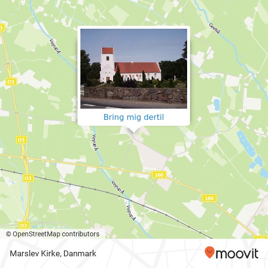 Marslev Kirke kort