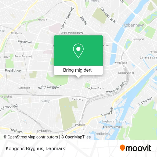 Kongens Bryghus kort