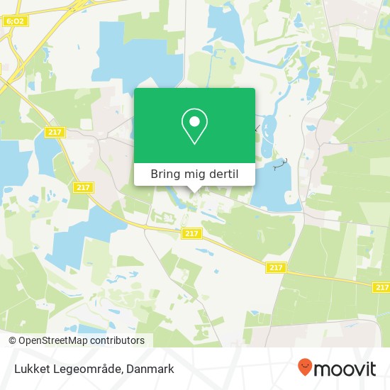 Lukket Legeområde kort