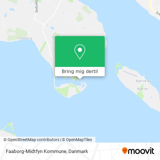 Faaborg-Midtfyn Kommune kort