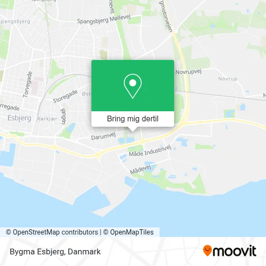 Bygma Esbjerg kort