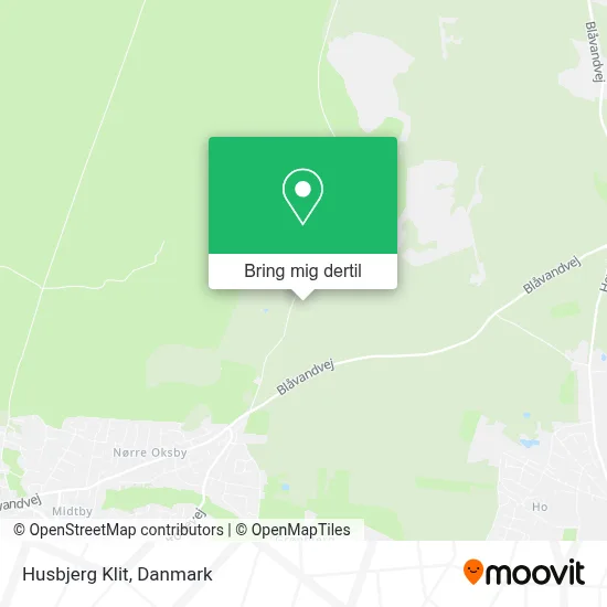 Husbjerg Klit kort