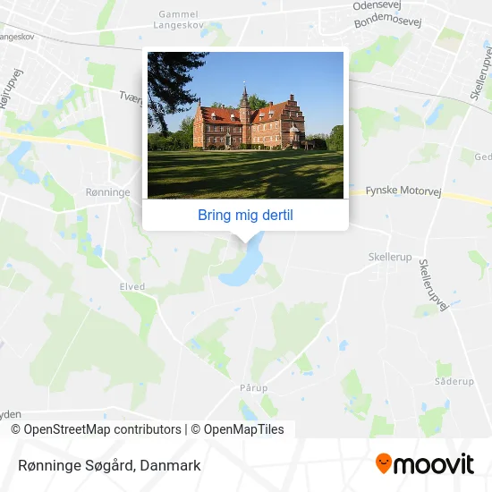 Rønninge Søgård kort