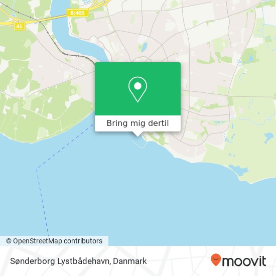 Sønderborg Lystbådehavn kort