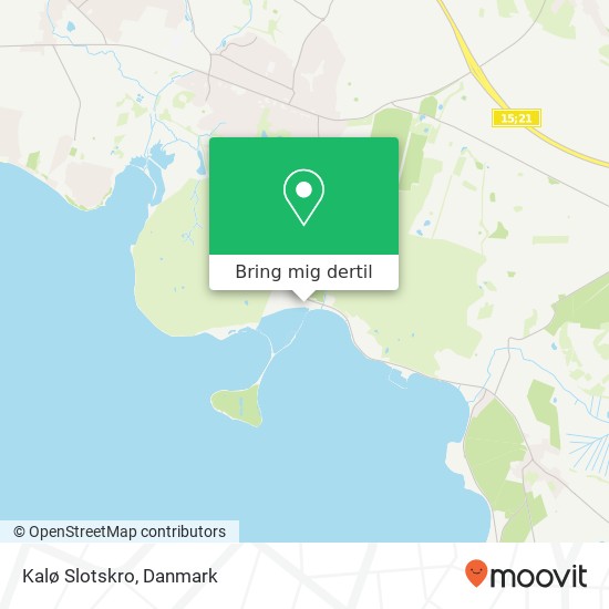 Kalø Slotskro kort