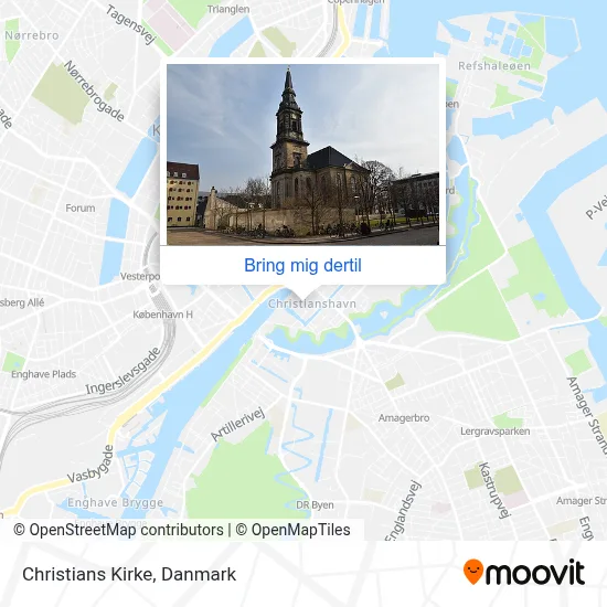 Christians Kirke kort
