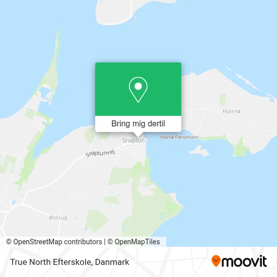 True North Efterskole kort