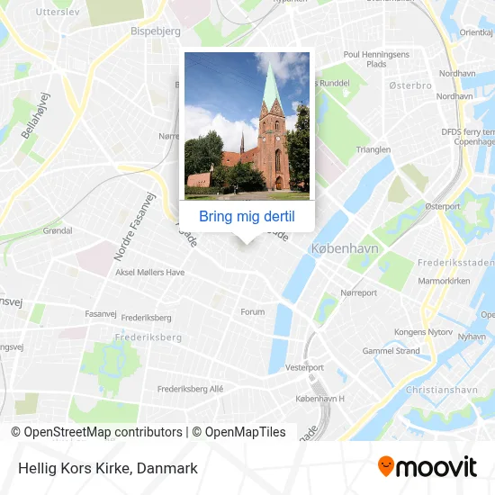 Hellig Kors Kirke kort