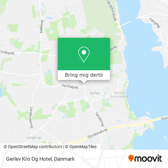 Gerlev Kro Og Hotel kort