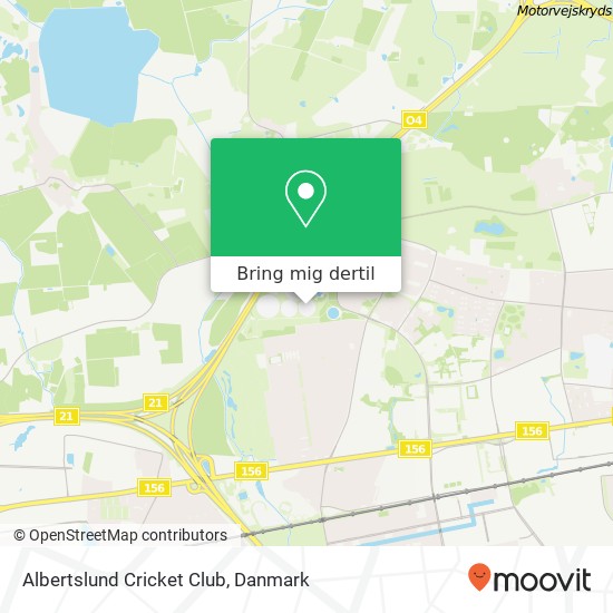 Albertslund Cricket Club kort