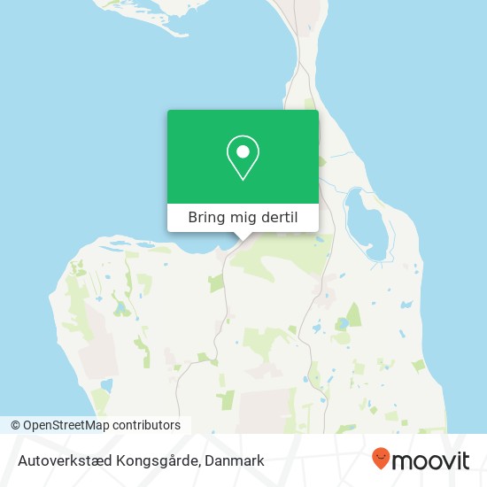 Autoverkstæd Kongsgårde kort