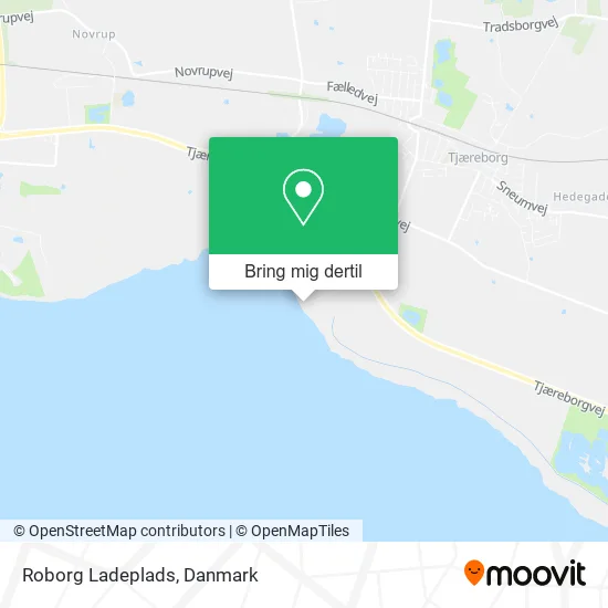 Roborg Ladeplads kort