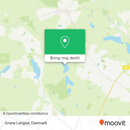 Grane Langsø kort