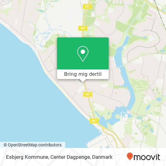 Esbjerg Kommune, Center Dagpenge kort