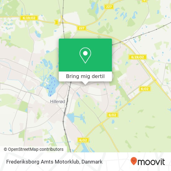 Frederiksborg Amts Motorklub kort