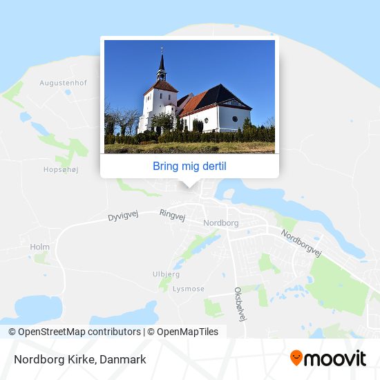 Nordborg Kirke kort
