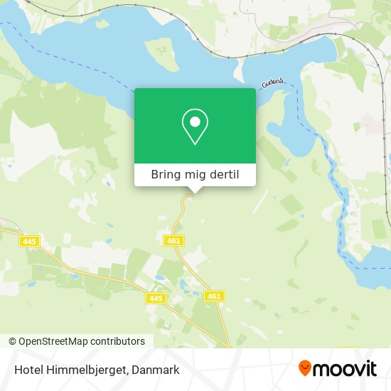 Hotel Himmelbjerget kort