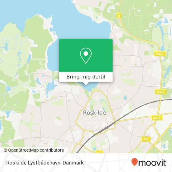 Roskilde Lystbådehavn kort