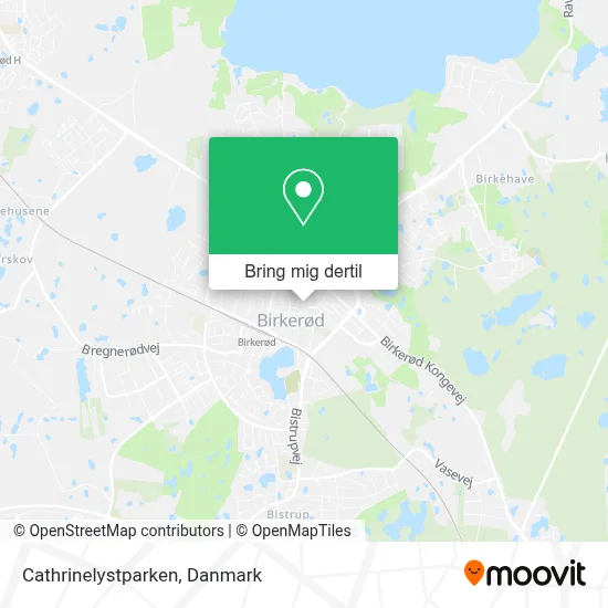 Cathrinelystparken kort