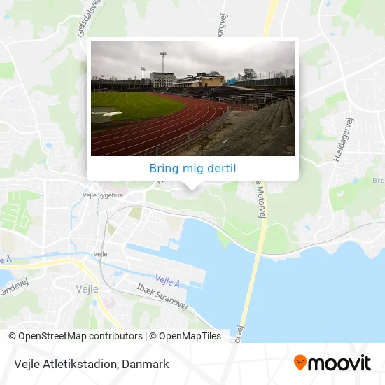 Vejle Atletikstadion kort