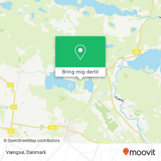 Vængsø kort