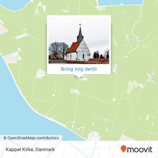 Kappel Kirke kort