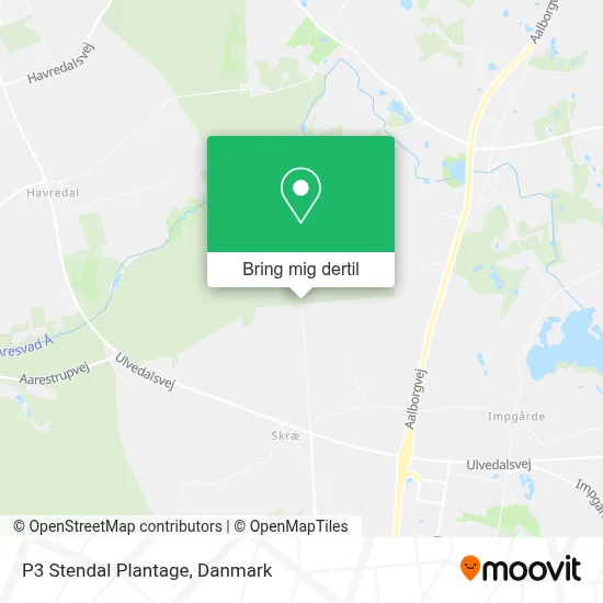 P3 Stendal Plantage kort