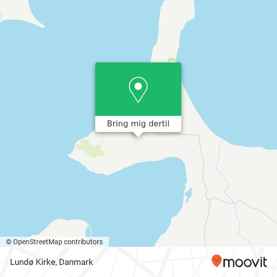 Lundø Kirke kort