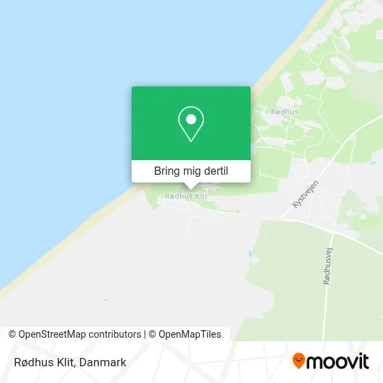 Rødhus Klit kort