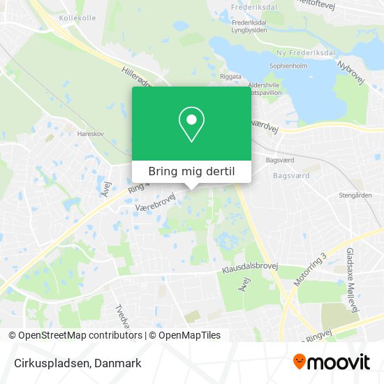 Cirkuspladsen kort