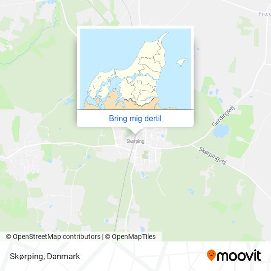 Skørping kort