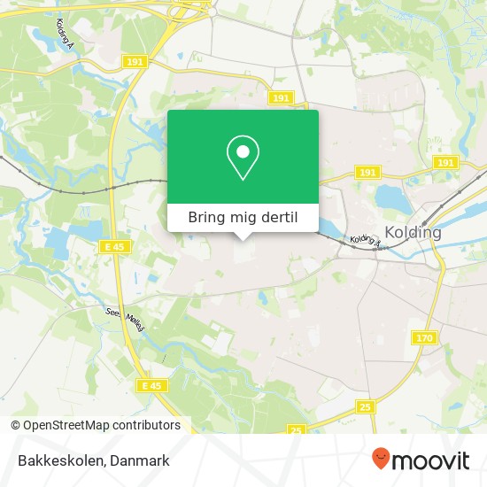 Bakkeskolen kort