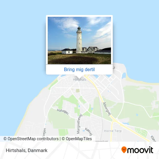 Hirtshals kort