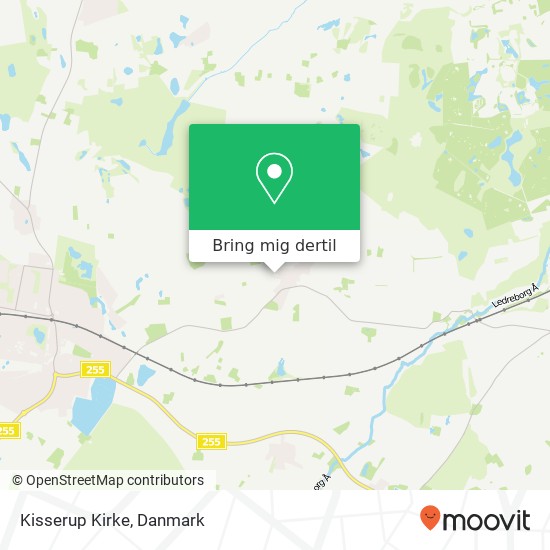 Kisserup Kirke kort