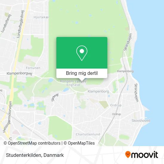 Studenterkilden kort