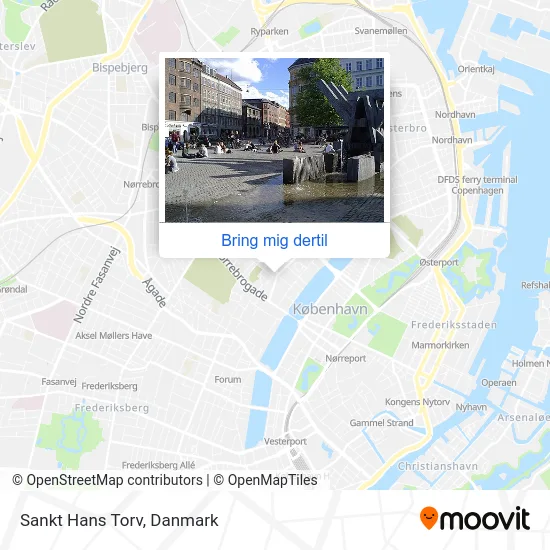 Sankt Hans Torv kort