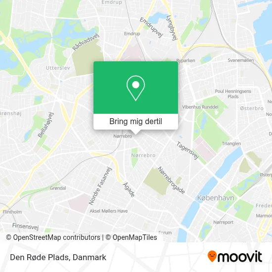 Den Røde Plads kort