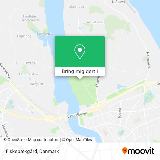Fiskebækgård kort