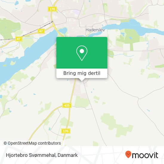 Hjortebro Svømmehal kort
