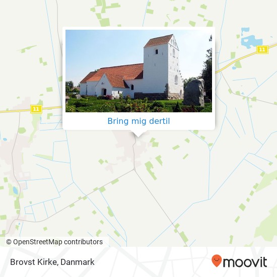 Brovst Kirke kort