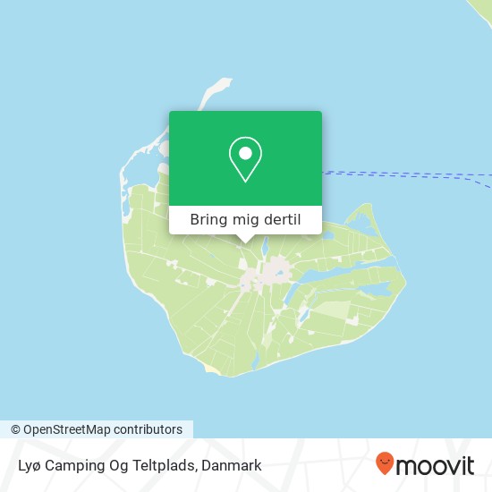 Lyø Camping Og Teltplads kort