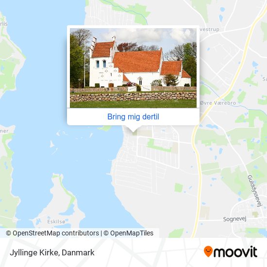 Jyllinge Kirke kort