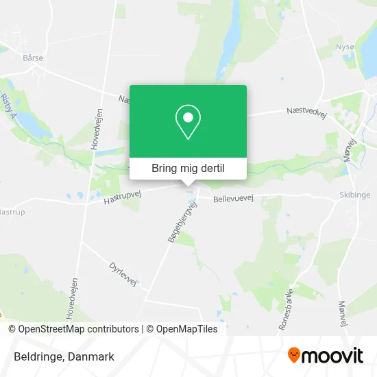 Beldringe kort