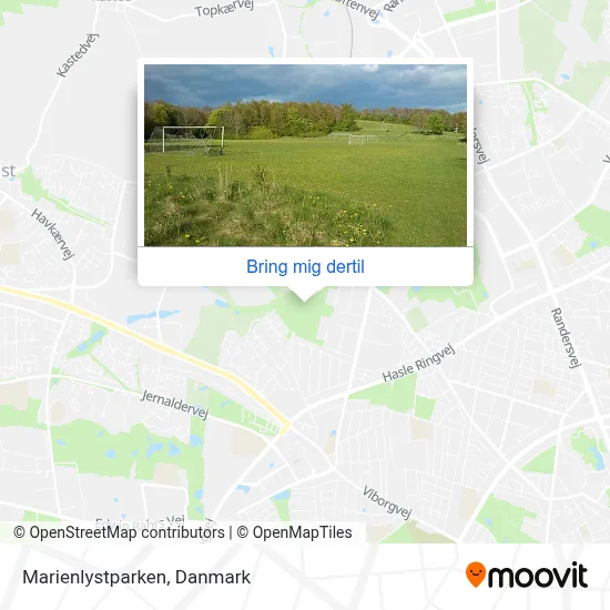 Marienlystparken kort