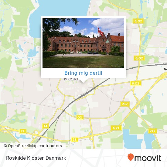 Roskilde Kloster kort