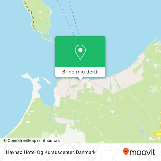 Havnsø Hotel Og Kursuscenter kort
