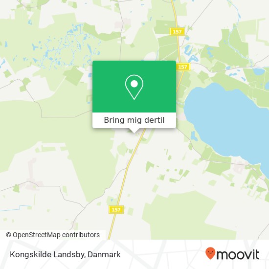 Kongskilde Landsby kort